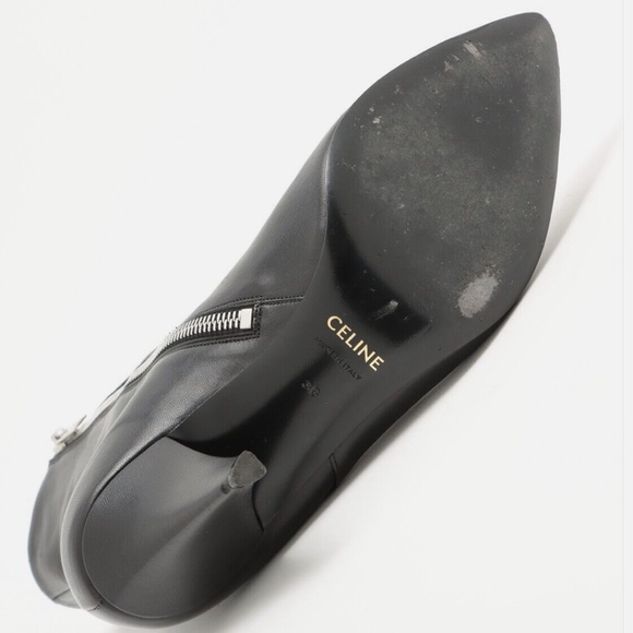 🆕 Celine Metallic cap toe Ankle Boots 👢 - Picture 5 of 8